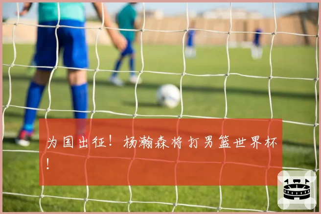 为国出征!杨瀚森将打男篮世界杯!